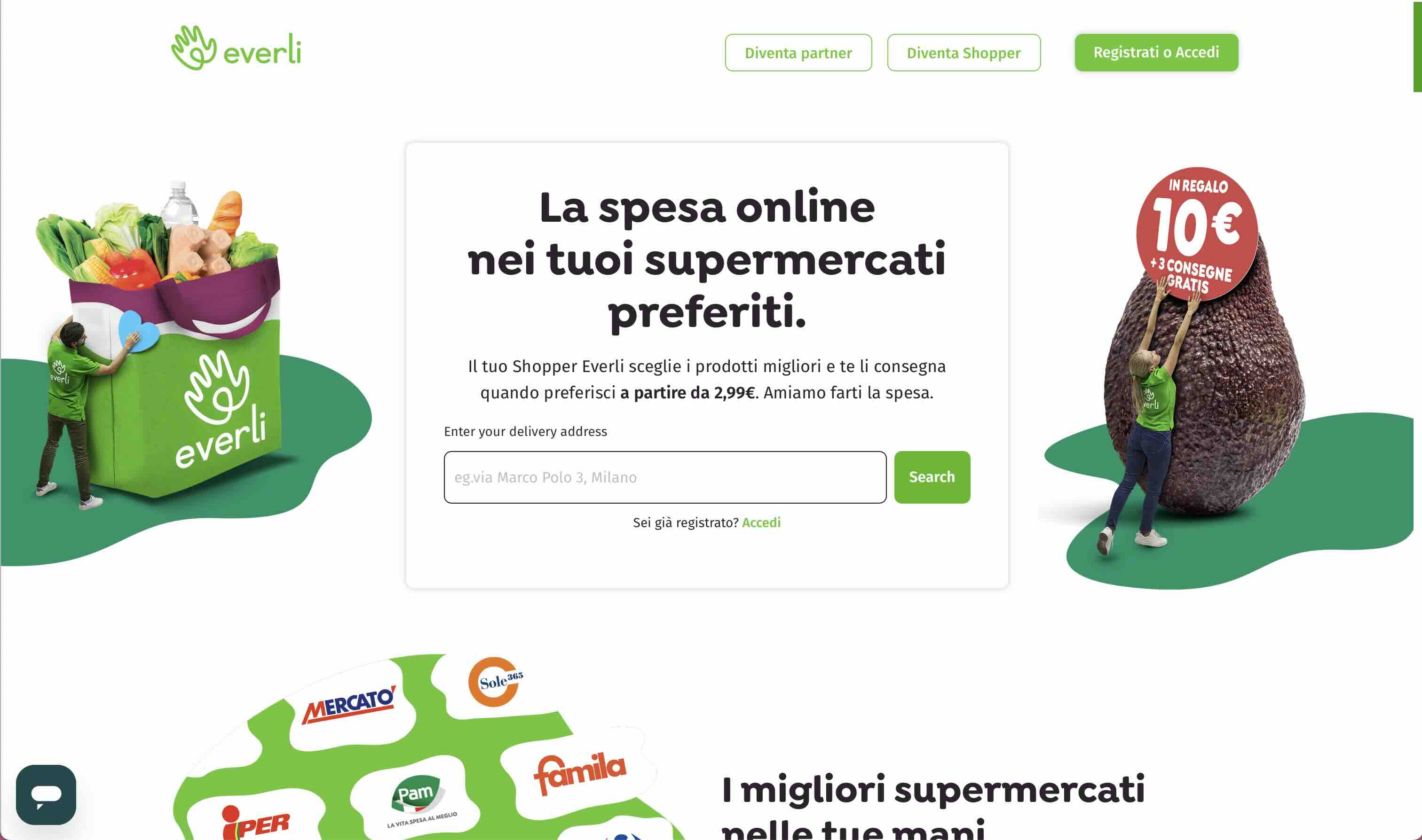 Everli screenshot