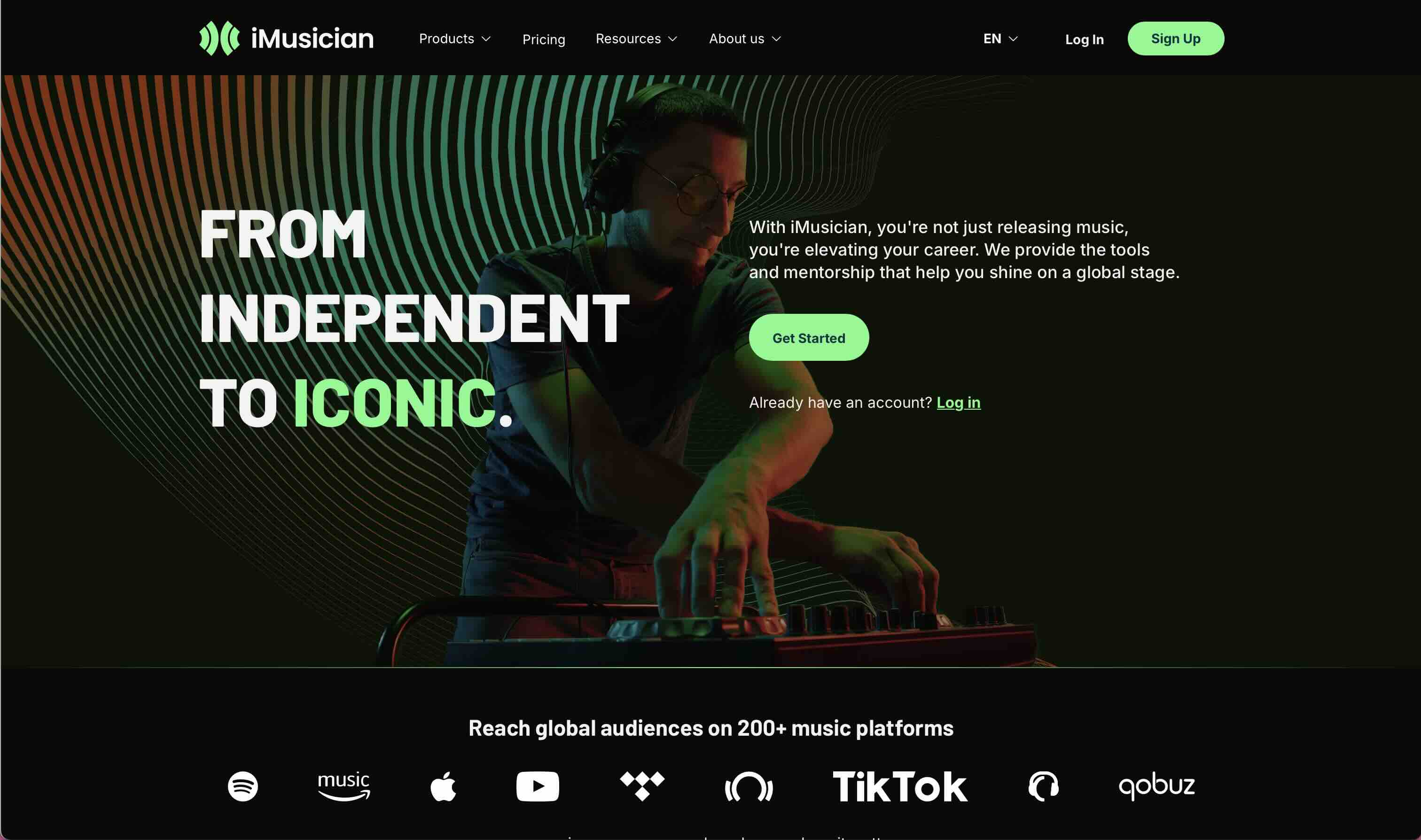 iMusician screenshot